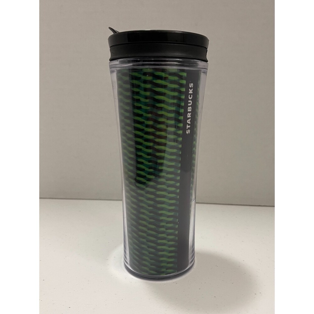 Starbucks 2011 3D Lenticular 16oz Tumbler w/ Flip Lid